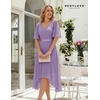 image:imageBeryLove Cocktail Formal Party Dress Bridesmaid Wedding Guest A Line Lace Elegant Flowy Prom DressesLavender