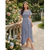 image:imageBeryLove Formal Dresses for Women 2026 Wedding Guest with Slit Cocktail Elegant Lace Long Prom DressGrey