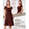 image:imageBeryLove Prom Dress for Teens Sequin Formal Party Dress with Flutter Short Sleeves for Wedding amp Cocktail Evening EventsBurgundy