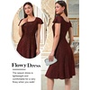 image:imageBeryLove Prom Dress for Teens Sequin Formal Party Dress with Flutter Short Sleeves for Wedding amp Cocktail Evening EventsBurgundy