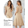 image:imageBeryLove Prom Dress for Teens Sequin Formal Party Dress with Flutter Short Sleeves for Wedding amp Cocktail Evening EventsChampagne