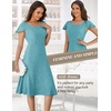 image:imageBeryLove Prom Dress for Teens Sequin Formal Party Dress with Flutter Short Sleeves for Wedding amp Cocktail Evening EventsLight Blue