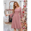 image:imageBeryLove Prom Dress for Teens Sequin Formal Party Dress with Flutter Short Sleeves for Wedding amp Cocktail Evening EventsLong Sleeve Blush