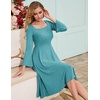 image:imageBeryLove Prom Dress for Teens Sequin Formal Party Dress with Flutter Short Sleeves for Wedding amp Cocktail Evening EventsLong Sleeve Light Blue