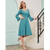 image:imageBeryLove Prom Dress for Teens Sequin Formal Party Dress with Flutter Short Sleeves for Wedding amp Cocktail Evening EventsLong Sleeve Light Blue