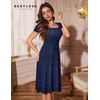 image:imageBeryLove Prom Dress for Teens Sequin Formal Party Dress with Flutter Short Sleeves for Wedding amp Cocktail Evening EventsNavy