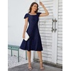 image:imageBeryLove Prom Dress for Teens Sequin Formal Party Dress with Flutter Short Sleeves for Wedding amp Cocktail Evening EventsNavy