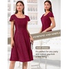 image:imageBeryLove Prom Dress for Teens Sequin Formal Party Dress with Flutter Short Sleeves for Wedding amp Cocktail Evening EventsRose
