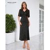 image:imageBeryLove Sequin Formal Cocktail Long Dress Evening Wedding Guest Mother of The Bride Dresses with ShawlBlack