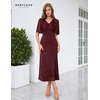 image:imageBeryLove Sequin Formal Cocktail Long Dress Evening Wedding Guest Mother of The Bride Dresses with ShawlBurgundy