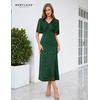 image:imageBeryLove Sequin Formal Cocktail Long Dress Evening Wedding Guest Mother of The Bride Dresses with ShawlDarkgreen
