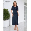 image:imageBeryLove Sequin Formal Cocktail Long Dress Evening Wedding Guest Mother of The Bride Dresses with ShawlNavy