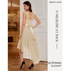 image:imageBeryLove Summer Wedding Guest Formal Cocktail Dresses Sequin Prom Party Lace High Low Bridesmaid Elegant DressChampagne Sequin