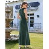 image:imageBeryLove Womens Formal Sequin Wedding Guest Dress Sparkly Long Prom Evening DressesDarkgreen