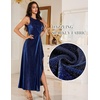 image:imageBeryLove Womens Formal Sequin Wedding Guest Dress Sparkly Long Prom Evening DressesNavy