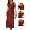 image:imageBeryLove Formal Sequin Prom Wedding Guest Cocktail Evening Bodycon DressesBburgundy
