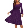 Long Sleeve Grape