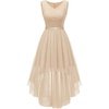 Tulle Sequin Champagne