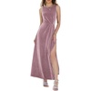 image:imageBeryLove Womens Formal Sequin Wedding Guest Dress Sparkly Long Prom Evening DressesBlush