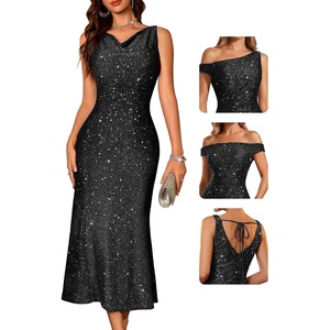 image:imageBeryLove Formal Sequin Prom Wedding Guest Cocktail Evening Bodycon DressesBblack