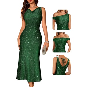 image:imageBeryLove Formal Sequin Prom Wedding Guest Cocktail Evening Bodycon DressesDarkgreen
