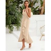 image:imageBeryLove Formal Wedding Guest Evening Midi Ruffle Dresses Prom Cocktail Party Mother of The Bride DressBeige