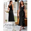 image:imageBeryLove Formal Wedding Guest Evening Midi Ruffle Dresses Prom Cocktail Party Mother of The Bride DressBlack