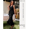 image:imageBeryLove Formal Wedding Guest Evening Midi Ruffle Dresses Prom Cocktail Party Mother of The Bride DressBlack