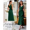 image:imageBeryLove Formal Wedding Guest Evening Midi Ruffle Dresses Prom Cocktail Party Mother of The Bride DressDarkgreen