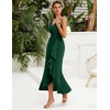 image:imageBeryLove Formal Wedding Guest Evening Midi Ruffle Dresses Prom Cocktail Party Mother of The Bride DressDarkgreen