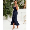 image:imageBeryLove Formal Wedding Guest Evening Midi Ruffle Dresses Prom Cocktail Party Mother of The Bride DressNavy