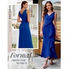 image:imageBeryLove Formal Wedding Guest Evening Midi Ruffle Dresses Prom Cocktail Party Mother of The Bride DressRoyalblue