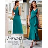 image:imageBeryLove Formal Wedding Guest Evening Midi Ruffle Dresses Prom Cocktail Party Mother of The Bride DressTeal Blue
