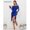 image:imageBeryLove Off Shoulder Sequin Formal Ruched Bodycon Glitter Club Night Out GownRoyal Blue