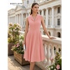 image:imageBeryLove Vintage 1950s Cocktail Dresses for Women Semi Formal Button Down ALine Tea Party DressBlush