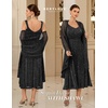 image:imageBeryLove Wedding Guest Dress Sequin Formal Party Prom Gowns Evening Two Piece Sparkly Cocktail DressesBlack