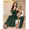 image:imageBeryLove Wedding Guest Dress Sequin Formal Party Prom Gowns Evening Two Piece Sparkly Cocktail DressesDark Green