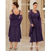 image:imageBeryLove Wedding Guest Dress Sequin Formal Party Prom Gowns Evening Two Piece Sparkly Cocktail DressesPurple