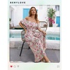 image:imageBeryLove Women Floral Casual Jumpsuit Summer Off The Shoulder Wide Leg Vacation Beach Jumpsuits with PocketsPink