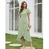 image:imageBeryLove Women Formal Party Dress Flutter Short Sleeve Wedding Cocktail Long Evening DressLight Green