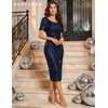 image:imageBeryLove Women Sequin Formal Cocktail Party Dresses Prom Bodycon DressNavy