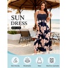 image:imageBeryLove Women Summer Floral Maxi Dress Casual Spaghetti Strap Beach Sun Dresses