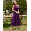 image:imageBeryLove Womens Formal Elegant Wedding Guest Dresses One Shoulder A Line Maxi Cocktail Slit DressBgrape