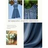 image:imageBeryLove Womens Short Prom Dresses for Teens Sleeveless Flowy A Line Wedding Guest Lace Formal DressGrey Blue Sequin