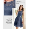 image:imageBeryLove Womens Short Prom Dresses for Teens Sleeveless Flowy A Line Wedding Guest Lace Formal DressShortblue