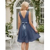 image:imageBeryLove Womens Short Prom Dresses for Teens Sleeveless Flowy A Line Wedding Guest Lace Formal DressShortblue