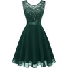 Darkgreen Sequin