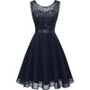 Navy Sequin