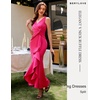 image:imageBeryLove Formal Wedding Guest Evening Midi Ruffle Dresses Prom Cocktail Party Mother of The Bride DressMagenta