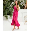 image:imageBeryLove Formal Wedding Guest Evening Midi Ruffle Dresses Prom Cocktail Party Mother of The Bride DressMagenta